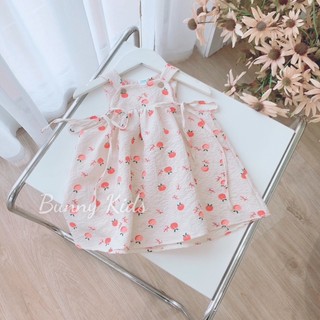 Váy hai dây thắt nơ eo cho bé gái 1-7 tuổi - Bunny Kids