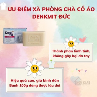 [Châu Âu] Xà phòng chà cổ áo Denkmit Đức Làm Sạch Cổ Áo Trắng Tẩy Trắng Cổ Áo