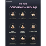 Ghế Massage COZZIA CZ-126  massage 3D thông minh 24 Bài tập tự động 120 túi khí Bản điều khiển cảm ứng thông minh — ảnh 5