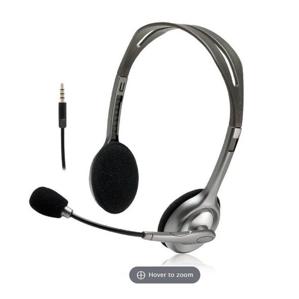 Headphone LOGITECH H111 Chính hãng (1 Jack 3.5mm)- TAI NGHE CHỤP TAI ...