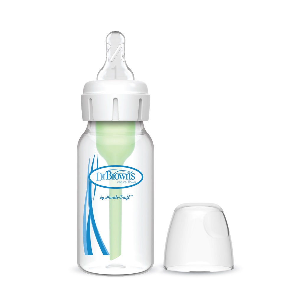Ảnh Combo 2 bình sữa Dr.Brown's cổ hẹp nhựa PP Option Plus, dung tích 120ml và 250ml-02005 2