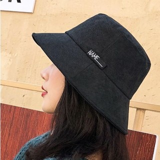 Mũ bucket trơn nữ Nón mũ nữ NAME phong cách Ulzzang dễ thương cá tính