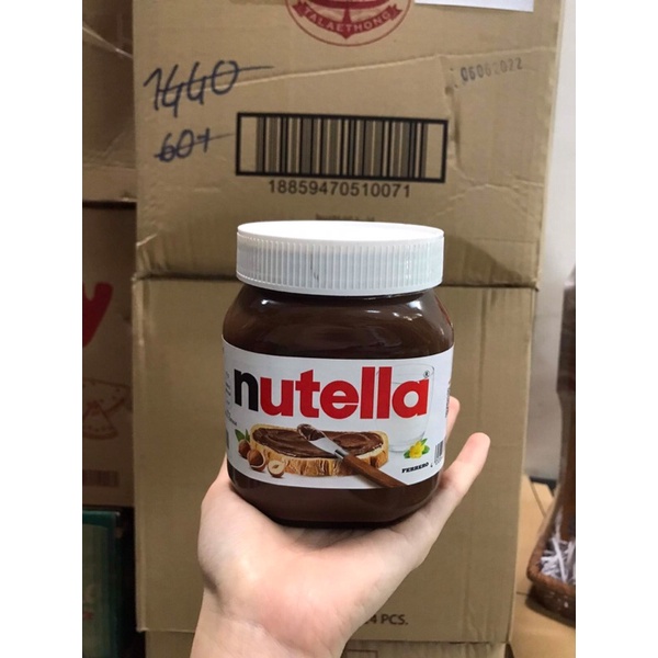 Sốt Socola Hạt Dẻ Nutella Đức - Hủ Thuỷ Tinh 450g | Shopee Việt Nam