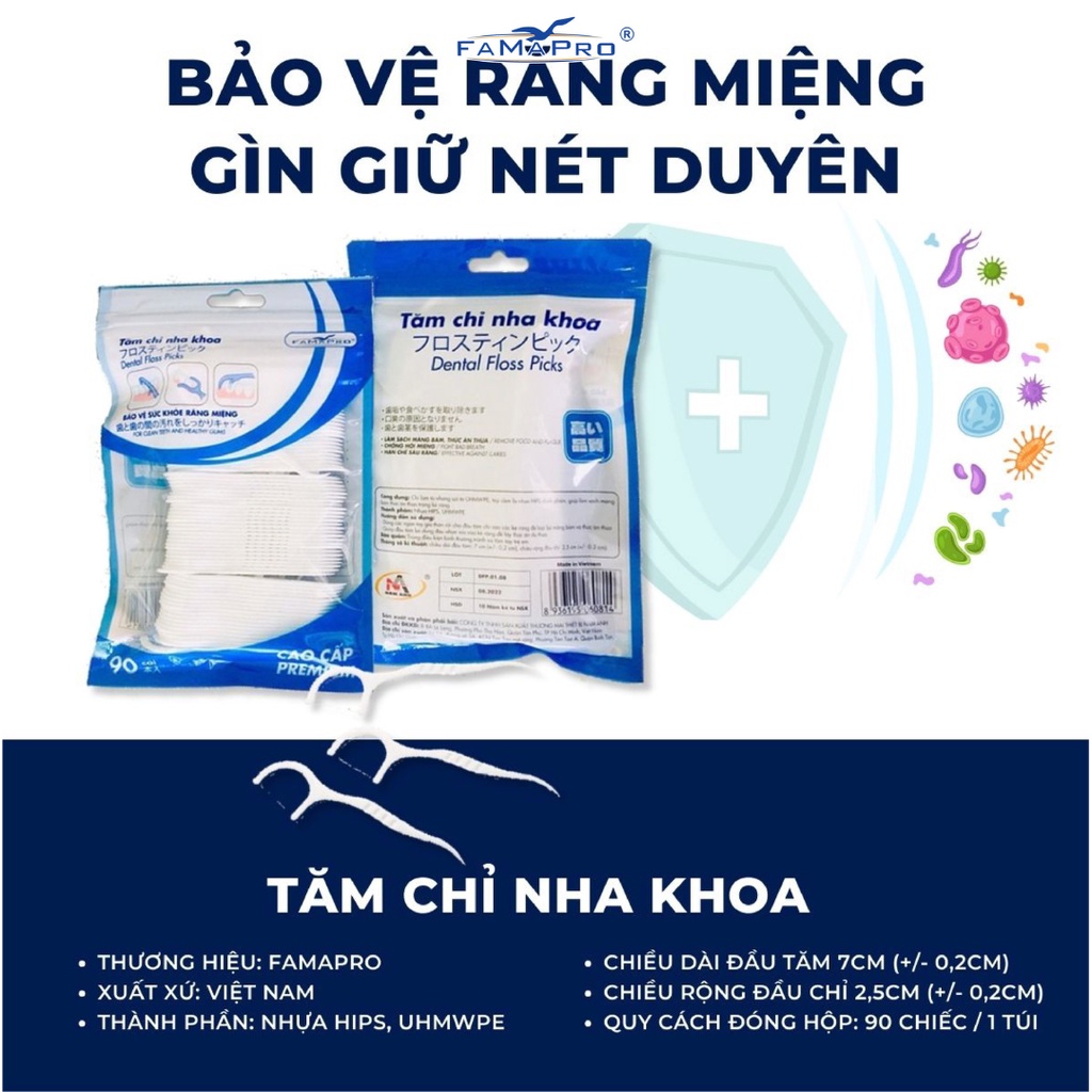 Ảnh Tăm Chỉ nha khoa Famapro Cao Cấp 4