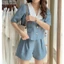 SET TAPTA CỔ SEN TRẮNG ⚡HỎA TỐC⚡SET XINH - MEOINDAHOUSE
