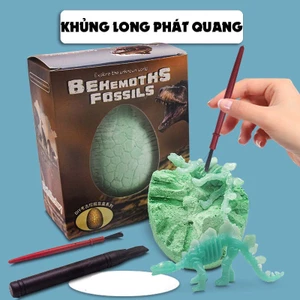 Khảo cổ xương khủng long phát quang