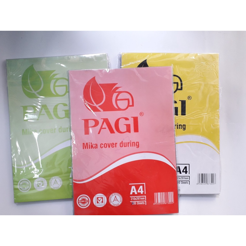 01 tập bìa mica A4 - Bìa bóng kính A4 trơn mịn, trong suốt (100 tờ/tập ...