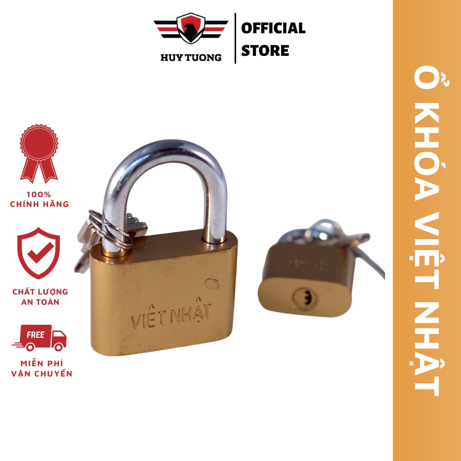 Ảnh Ổ khóa cửa Việt Nhật cao cấp siêu bền, 4 kích cỡ 30 - 40 - 50 - 60mm dễ dàng lựa chọn - HUY TUONG 2