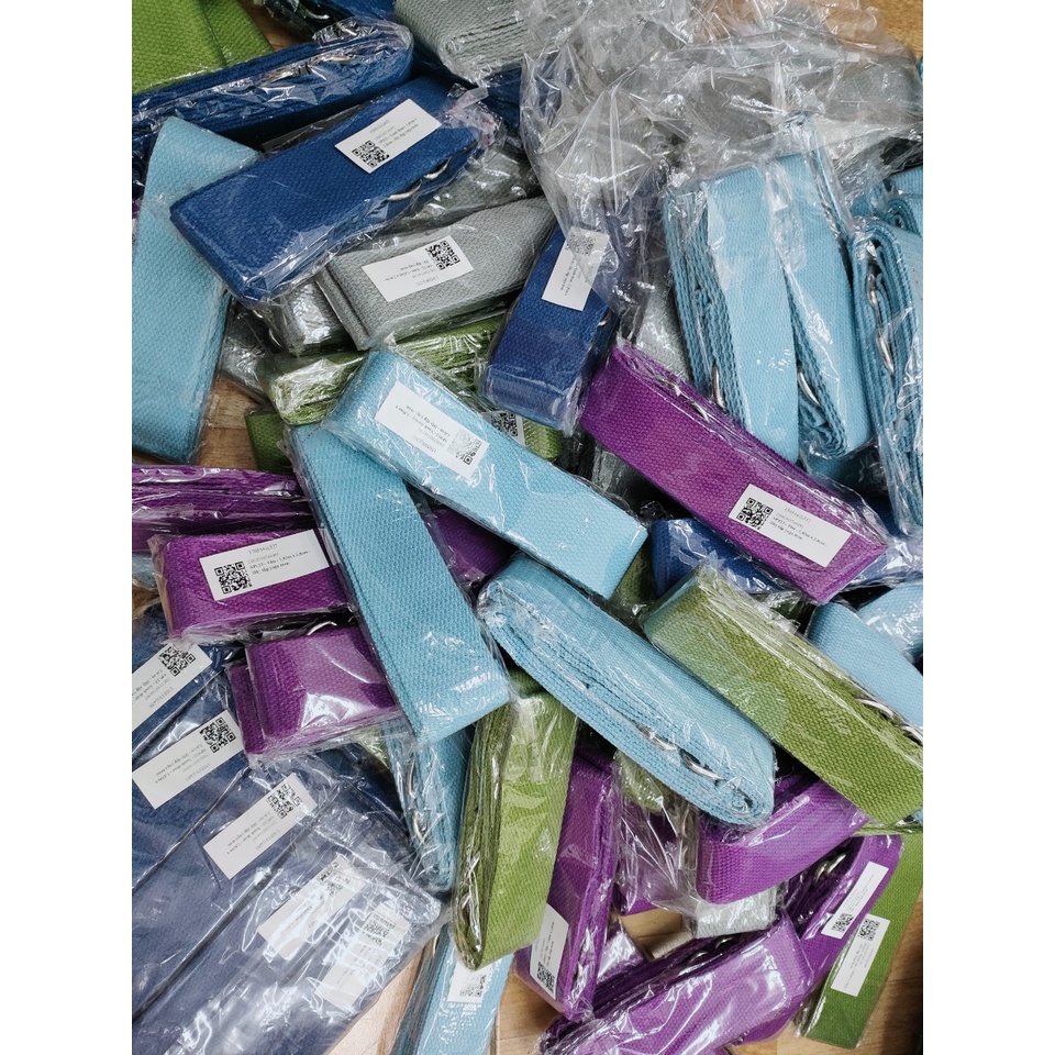Dây đai tập yoga sợi cotton