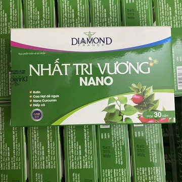[Che tên SP]Viên uống NHẤT TRĨ VƯƠNG Nano - Cao Diếp cá giải pháp mới hỗ trợ cho người bệnh trĩ và táo bón - Hộp 30 viên