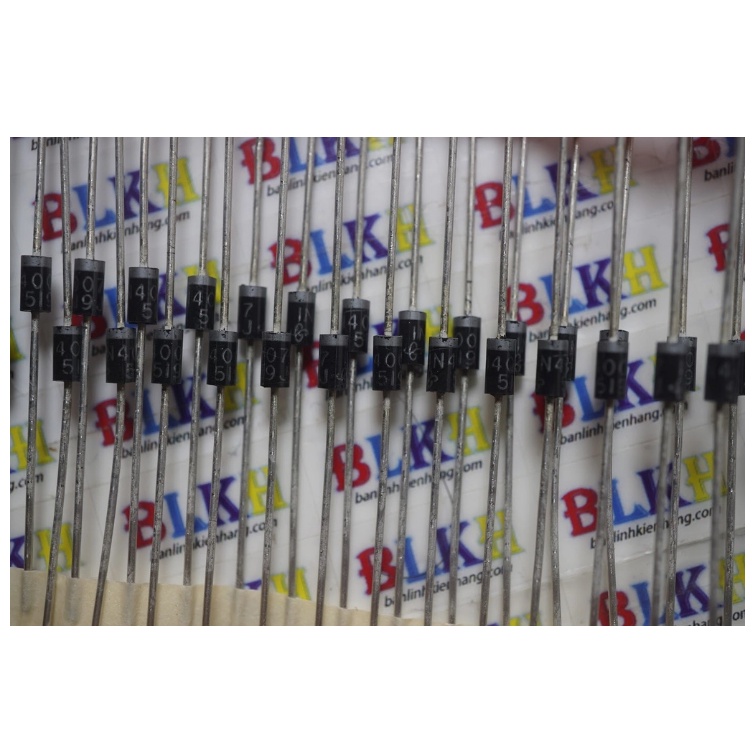Bộ 100 Diode 1N4007 1000V 1A DO41 Chính Hãng MIC (100 Con - Foto 8