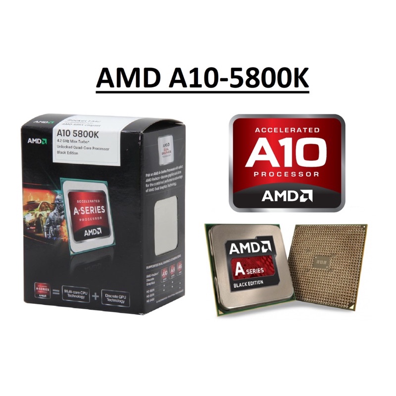 CPU AMD A10 5800K 4,2ghz 4MB socket FM2 | Shopee Việt Nam