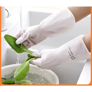 Găng tay cao su rửa chén bát, găng tay đa năng - Siêu dai, siêu bền