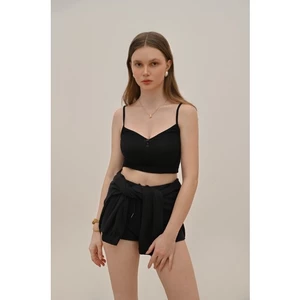 Áo hai dây nữ, áo 2 dây thun nữ Seina Cami Top chất thun gân dáng croptop ôm body sexy Lnd