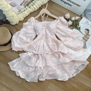 ĐẦM VÂN HOA RÚT KHOÉT EO, ĐẦM NỮ DÁNG XOÈ, DỰ TIỆC, ĐI CHƠI | MEOINDAHOUSE