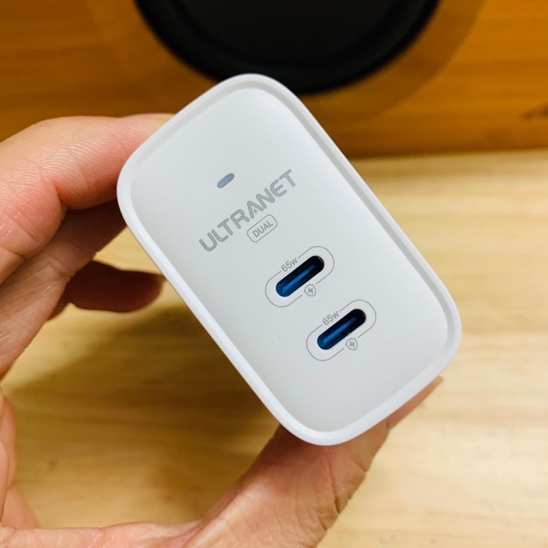 Củ sạc nhanh 65w GaN 2 cổng C PD/PPS Ultranet