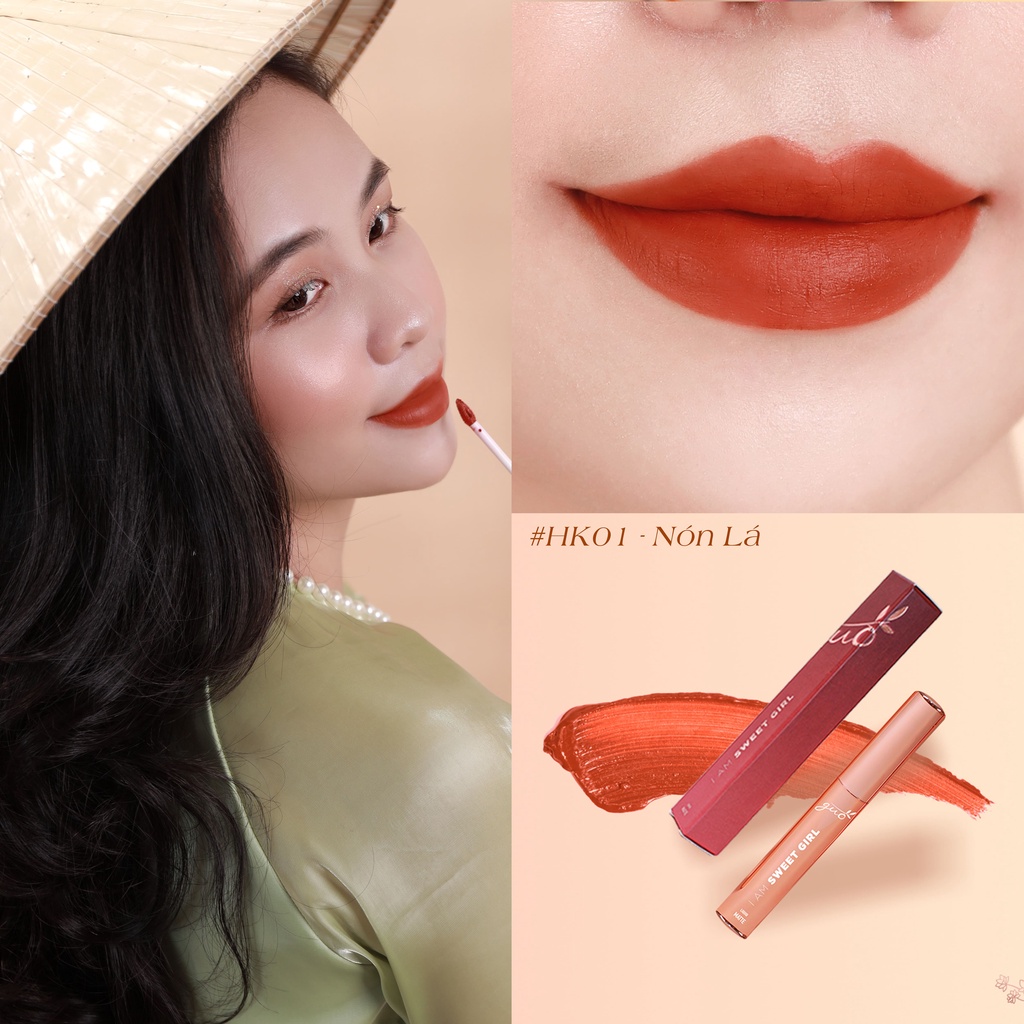 Ảnh Son Kem Bơ Lì Bền màu 8H, Làm Mờ Rãnh Môi GUO 5g 3