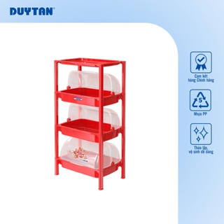 Kệ nắp nhỏ 2 3 tầng DUY TÂN nhựa PP, úp chén bát, đựng đồ đa năng, tiện dụng