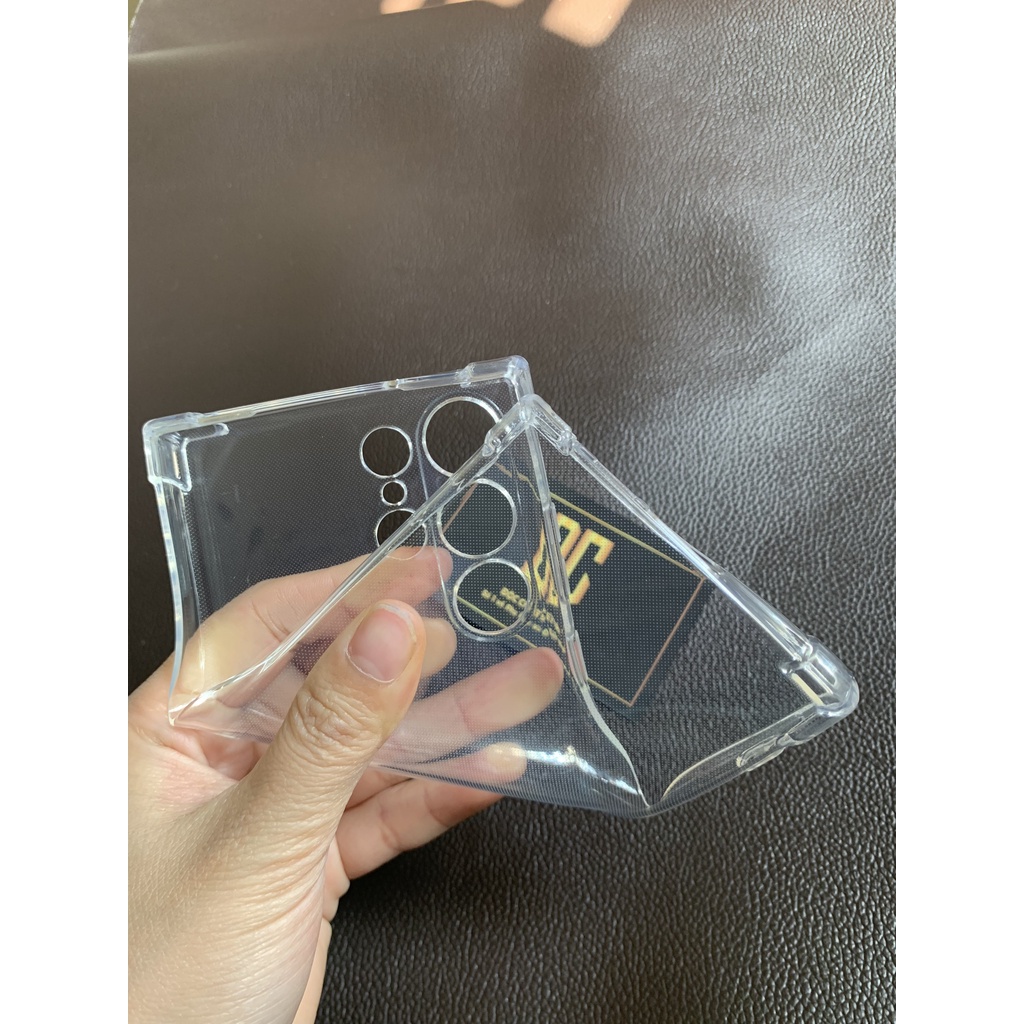 Ốp Samsung galaxy 23 ultra, ốp chống sốc bo 4 góc
