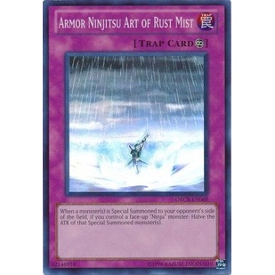 Yu-Gi-Oh! – Armor Ninjitsu Art Of Rust Mist (SHVA-EN030) – Super Rare – 1st Edition – Shadows In Valhalla - 2