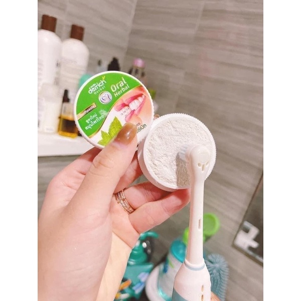 Kem đánh trắng răng Oral Heabal Thái Lan, dùng cho người niềng răng, trắng răng thơm miệng, thảo dược