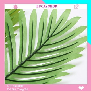 Lá giả - Lá cọ 45cm trang trí phông nền chụp ảnh, decor nhà cửa, cắm điểm, cổng cưới, bàn tiệc