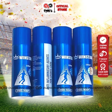 Bình Xịt Giảm Đau WINSTAR, Xịt Lạnh Chấn Thương Trong Thể Thao Bóng Đá, Giúp Giảm Đau Nhanh Khi Bong Gân
