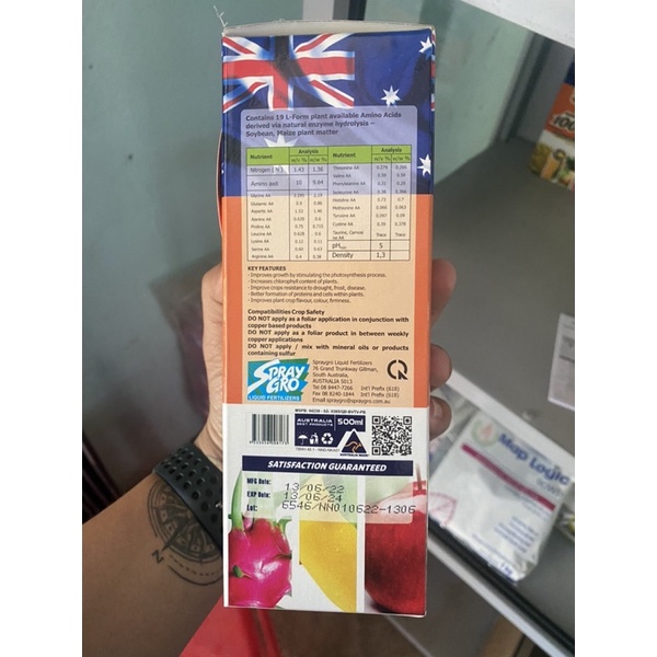 AMINO 1000 TOBA - Chai 500ml