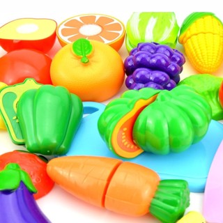 [Kho sỉ] [TUYỂN SỈ] Đồ chơi cắt bánh hoa quả và rau củ cho bé bằng nhựa cao cấp Có Hộp Sang Trọng- Loại Đẹp Happykids