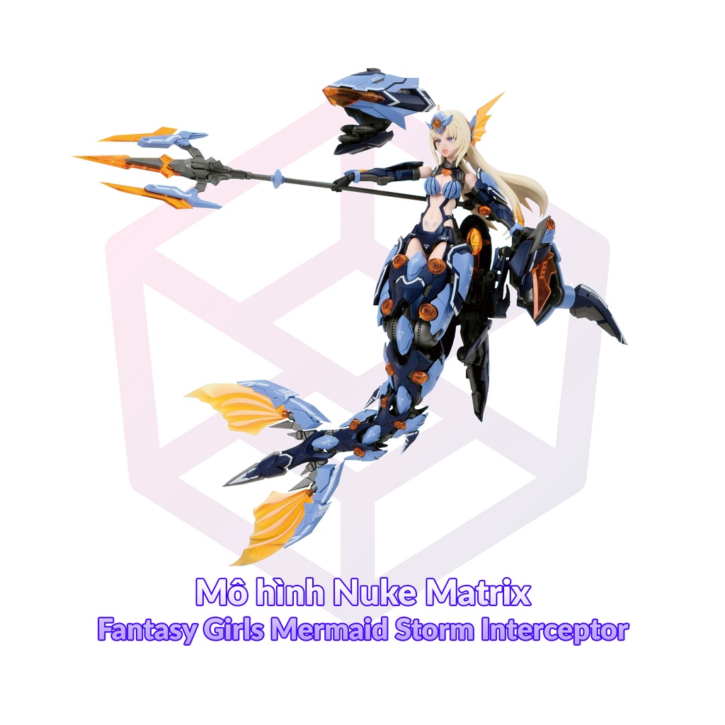 Mô hình Nuke Matrix Fantasy Girls Mermaid Storm Interceptor [3GD ...