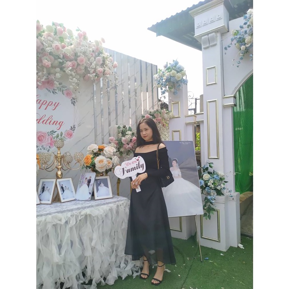 Chân váy Midi Skirt 2 lớp - Chân váy dáng dài, đai cao sang trọng