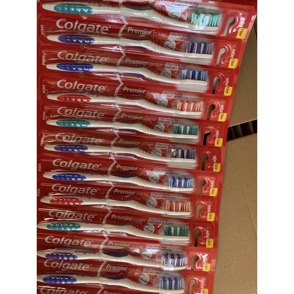 combo 12 cây bàn chải đánh răng Colgate Premier Clean