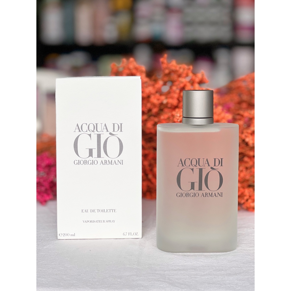 Nước hoa nam giorgio armani acqua di gio pour homme edt 200ml giá tốt Tháng  4, 2023 | Mua ngay | Shopee Việt Nam