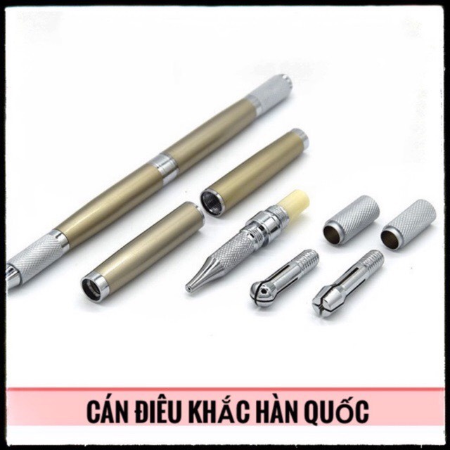 Cán Bạc phổ thông dùng để lắp lưỡi dao điêu khắc