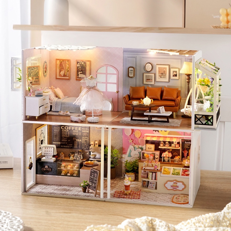 Ảnh Mô hình nhà búp bê Hãng CUTEROOM diy doll house miniature 3