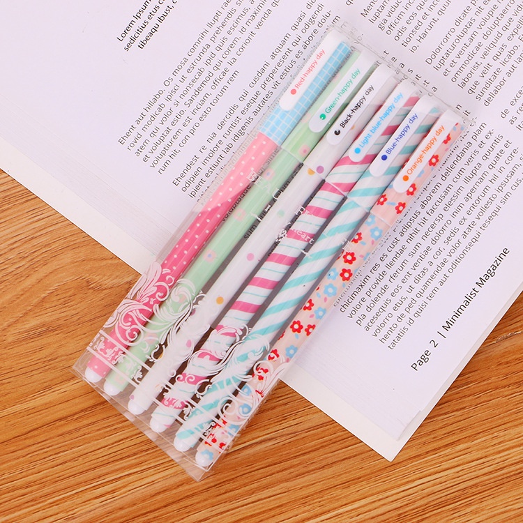 Bộ 6 bút nước 6 màu nhiều hình