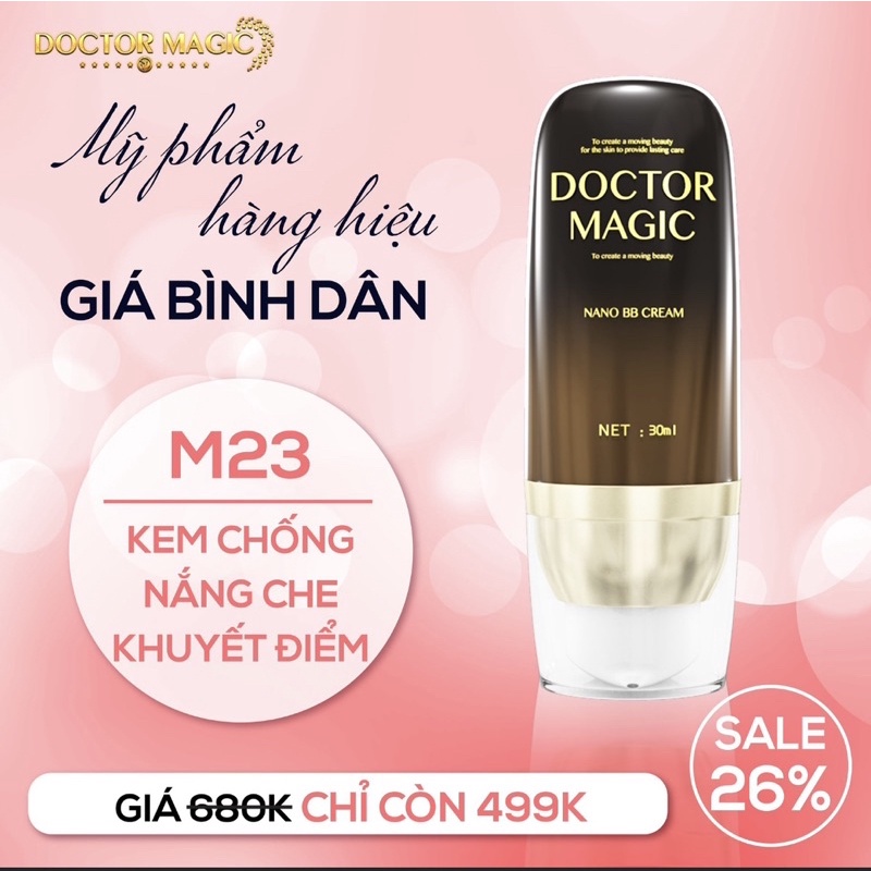 Kem chống nắng, che khuyết điểm Doctor Magic Shopee Việt Nam