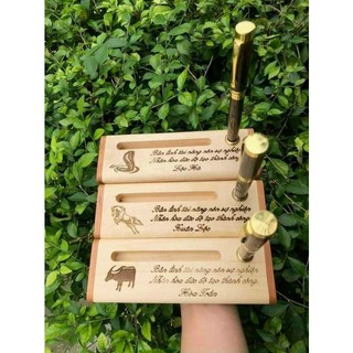 Bút Ký Trầm Hương Sánh Chìm Cao Cấp Khắc Tên Theo Yêu Cầu Miễn Phí - Làm Quà Tặng Sang Trọng, Đẳng Cấp