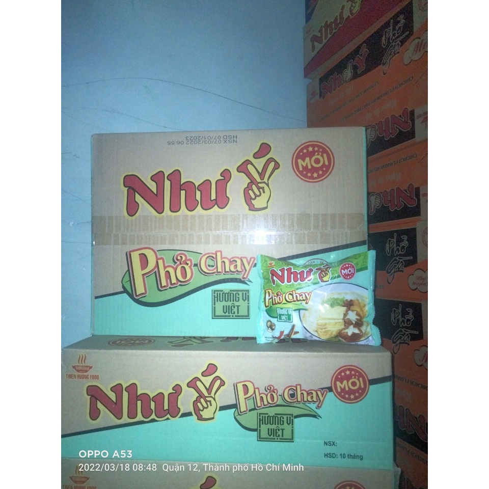 Combo 10 gói Phở chay Như Ý 65gr*10 gói