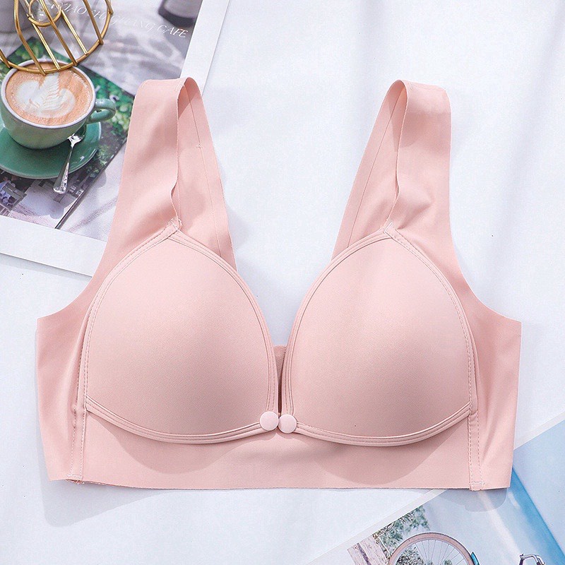 Áo Ngực Bà Bầu 2mama chất liệu su non cho con bú và sau sinh không gọng nâng đỡ chống chảy sệ cho mẹ bầu mới B102