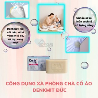 [Châu Âu] Xà phòng chà cổ áo Denkmit Đức Làm Sạch Cổ Áo Trắng Tẩy Trắng Cổ Áo