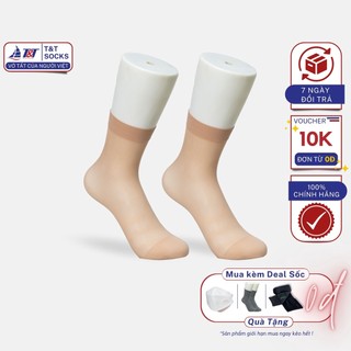 Vớ Tất da 3 tấc tròn mỏng GVG 2040 T&T SOCKS thoáng mát mềm mại siêu co giãn TRỊNH CHUNG