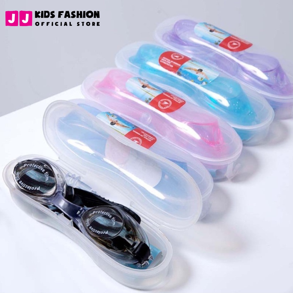 Kính bơi cho bé JJ Kids Fashion chống mờ nhân vật hoạt hình dễ thương