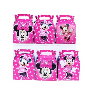 ( 4 mẫu ) Hộp quà sinh nhật mẫu bé gái SET 6 cái
