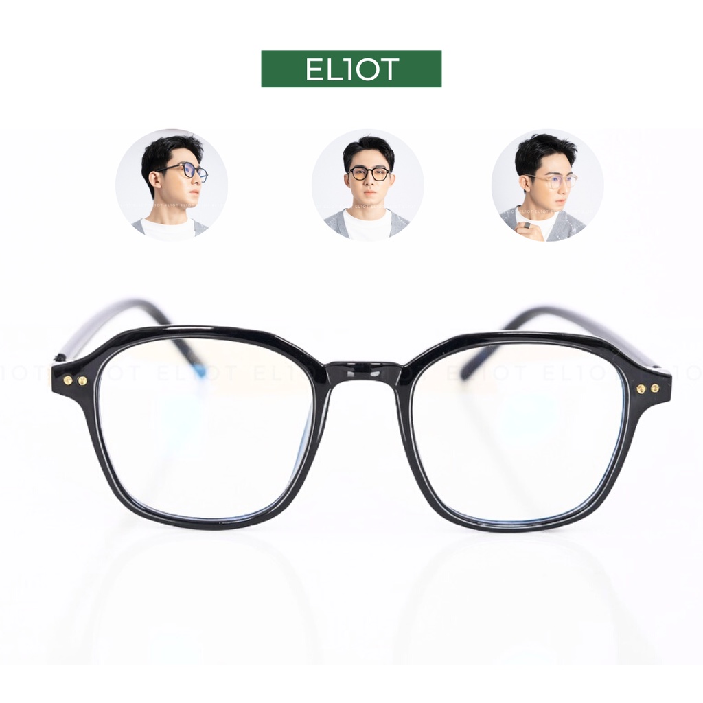 Mắt kính chống ánh sáng xanh ELIOT EYEWEAR gọng kính nam nữ kiểu dáng thời trang có thể thay tròng cận Unisex 20121