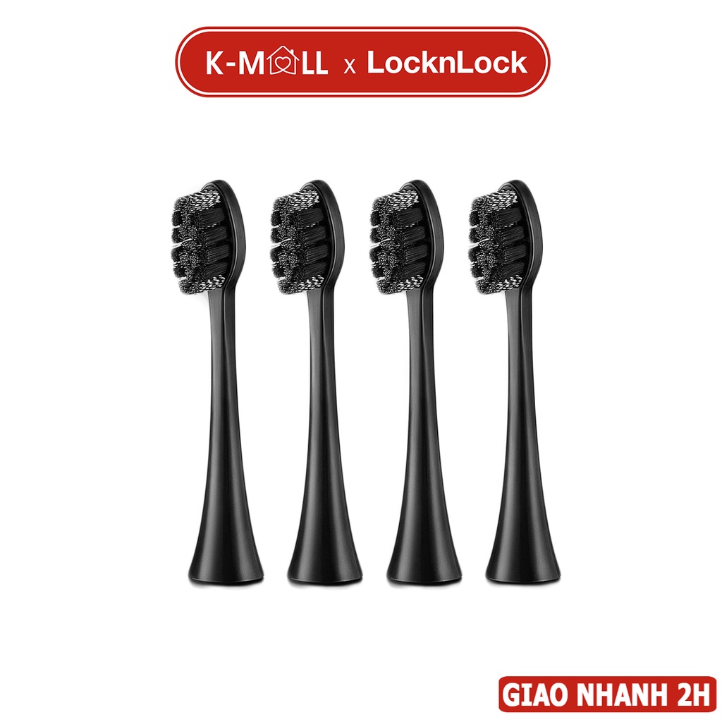 Đầu bàn chải điện thay thế LocknLock electric toothbrush heads màu đen ENR546BLK - K-MALL