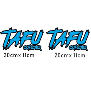 Tem TAFU rời- dán tất cả các loại xe