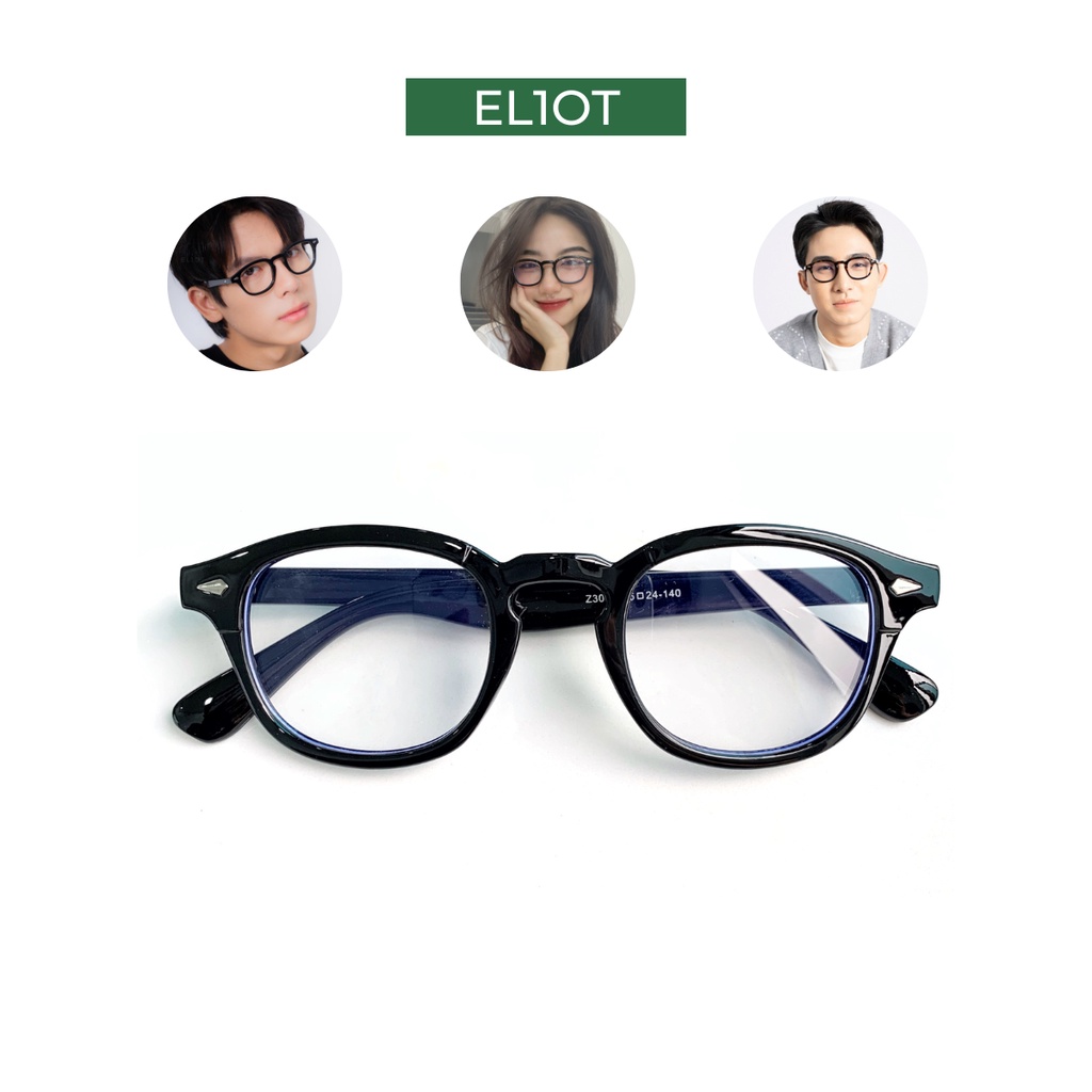 Gọng kính cận nam nữ ELIOT EYEWEAR kính mắt tròn kiểu dáng thời trang có thể thay thế tròng cận Unisex KC