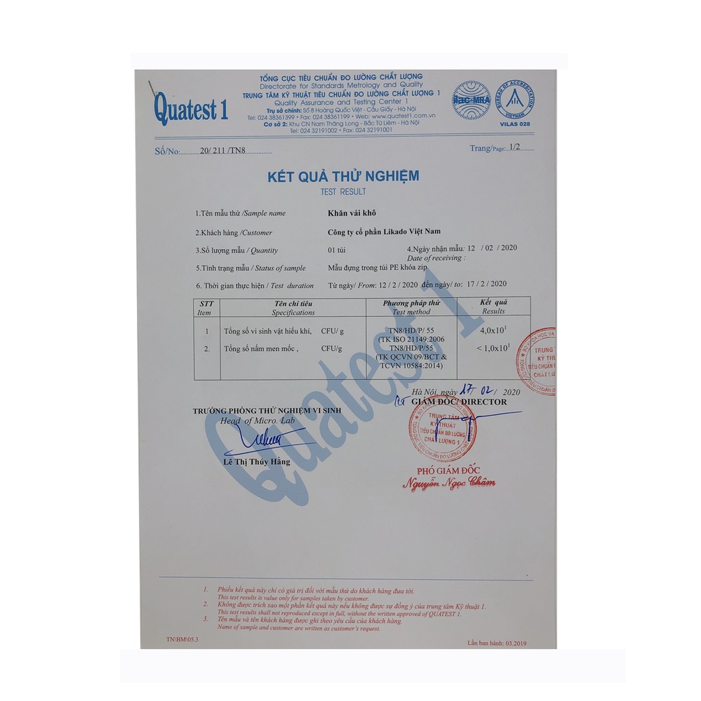 Ảnh Khăn lau mặt dùng 1 lần spa dạng rút (80 khăn) LIKADO kích thước (20x20cm)(1 túi) 3