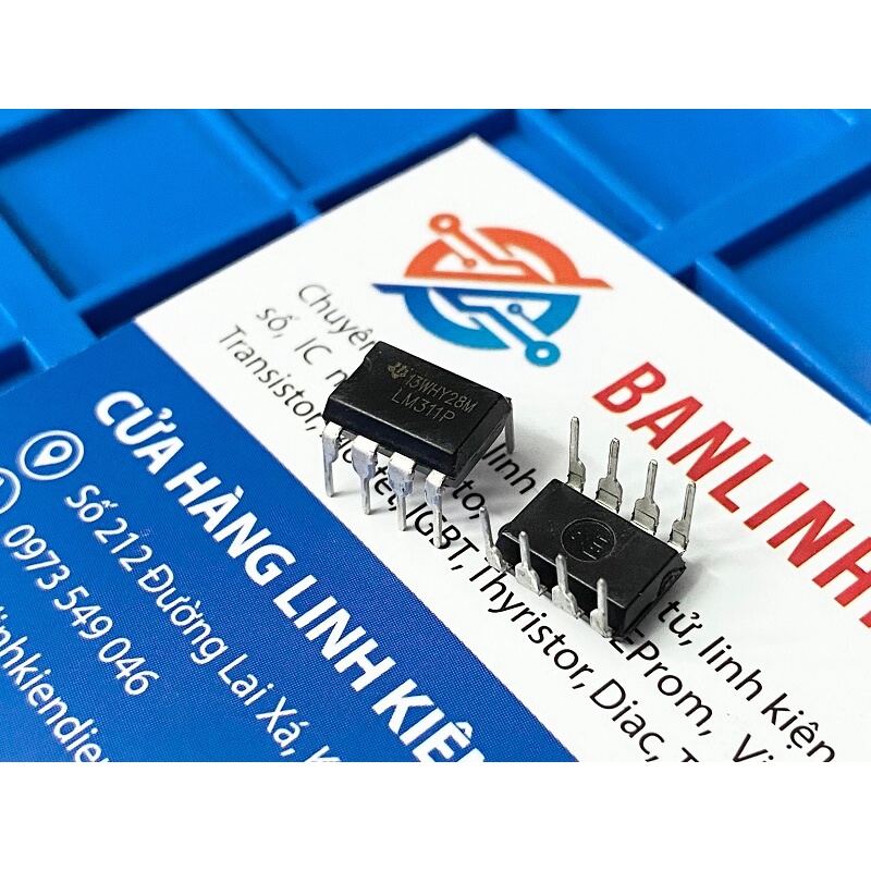 10pcs/lot LM311 LM311P LM311N DIP-8 New Original In Stock